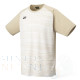 Yonex Mens Crew Neck Shirt YM0050EX Ice Beige