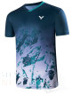 Victor T-shirt T-40019 B Men Blue